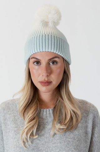 *DOORCRASHER* Lyla + Luxe Blue Ombre Toque