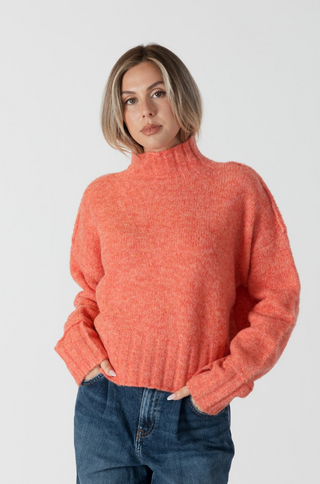 Lyla + Luxe Calli Mockneck Sweater