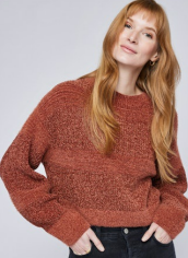 Gentle Fawn Rosetta Sweater in Cinnamon