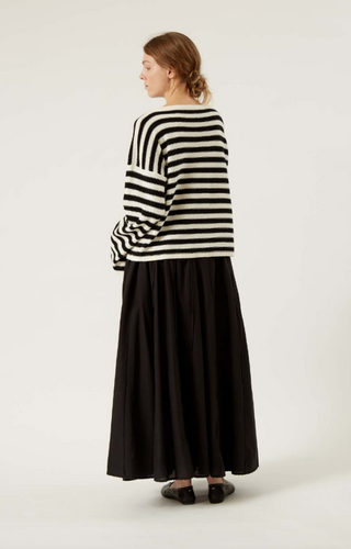 Naïf Lainey Cotton Cashmere Stripe Sweater