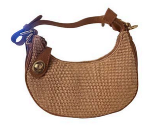 Mathilde Elisen Raffia Handbag