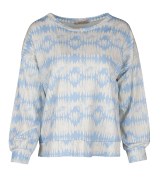 Astrid Lazy Day Top in Blue Dream
