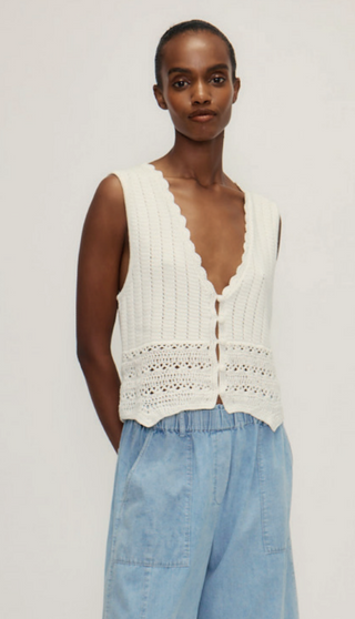 Melissa Nepton Briany Crochet Vest