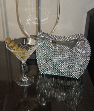 Brunette the Label Crystal Handbag