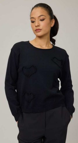 BLACK FRIDAY DOOR CRASHER! Pistache Heart Sweater
