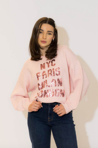 Lyla + Luxe Yassie Fashion Cities Pullover