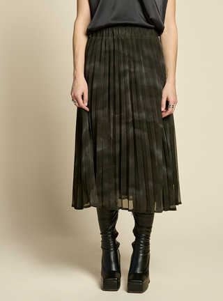Chlo by Cokluch Khaki Mist Skirt