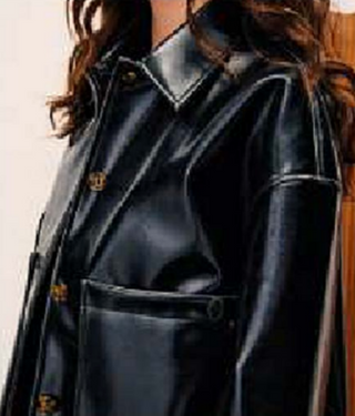 FRNCH Prevert Vegan Leather Jacket