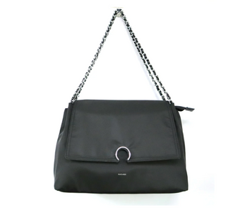 Pixie Mood Ruth Black Nylon Shoulder Bag