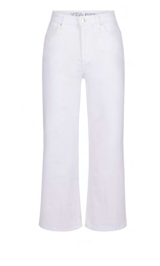 Yoga Denim Wide Leg White Lotus Jean