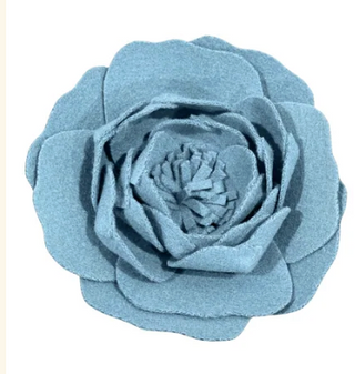 Ste Marg Scot Large Peony: Sky Blue