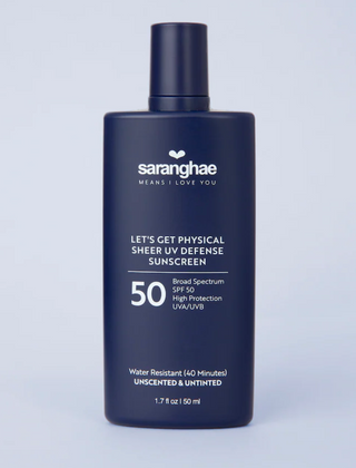 Saranghae Let's Get Physical Sheer UV Defense SPF50 Facial Sunscreen