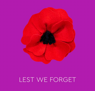 Ste. Marg Scot Poppy Brooch / Remembrance Day Ltd. Edition