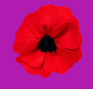 Ste. Marg Scot Poppy Brooch / Remembrance Day Ltd. Edition