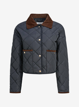 Astrid Whiskey Quilted Jacket