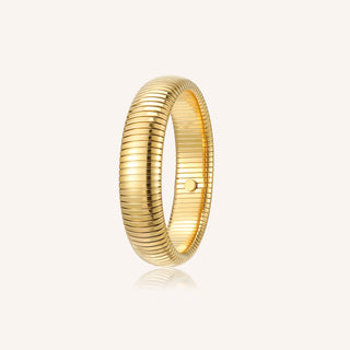 Victoria Emerson Gold Amelia Stretch Bangle
