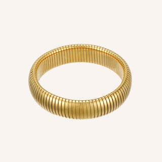 Victoria Emerson Gold Amelia Stretch Bangle
