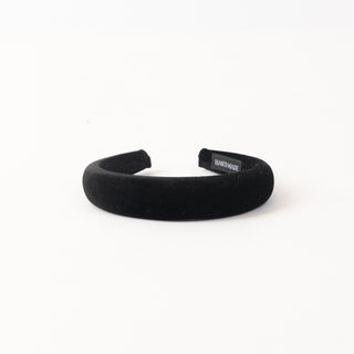 Lyla + Luxe Black Velvet Hairband