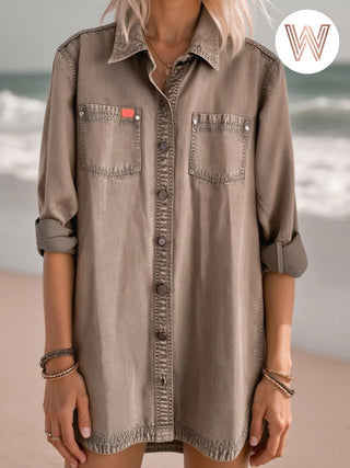 Weslynn Ash Denim Dress / Jacket