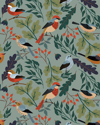 Poplin & Co Birdwatching Pullover Blouse