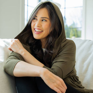 Terrera Jaime Bamboo Hoodie in Olive