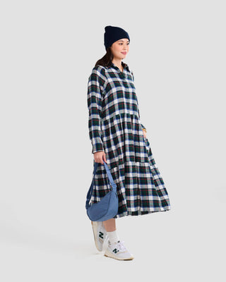 Poplin & Co. Atlin Flannel Shirt Dress