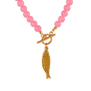 Sardine Bead Necklace (3 colours)