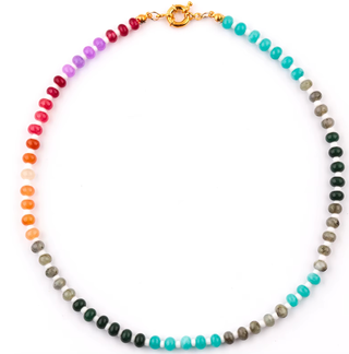 Hoopla Candy Gem Necklace (2 colours!)