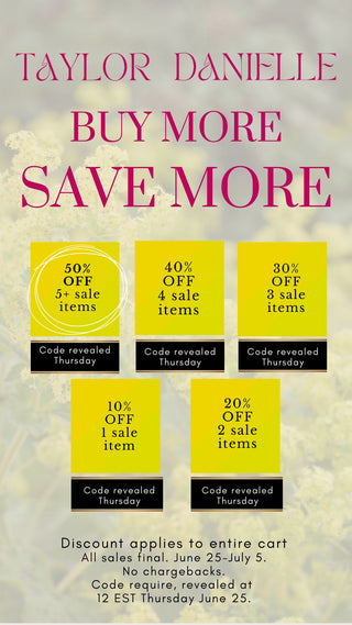 *BUY MORE SAVE MORE