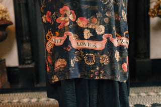 Market of Stars Heart of Gold Opera Duster Kimono Robe