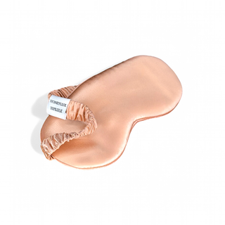 Honeylux Organic Silk Sleep Mask in Rose Gold