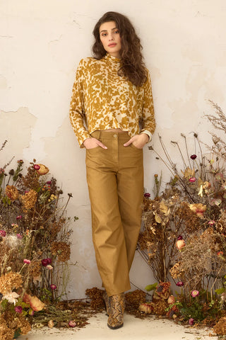 Cokluch Polly Top in Curry