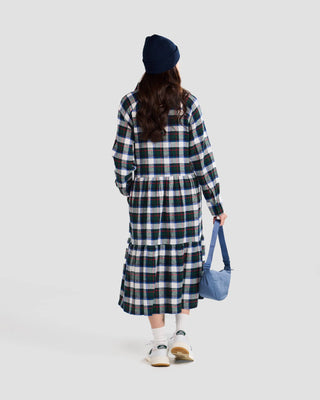 Poplin & Co. Atlin Flannel Shirt Dress
