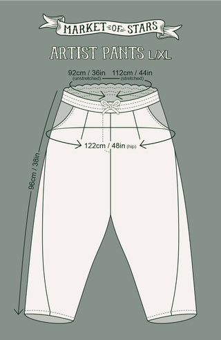 Market of Stars Mythmaker Linen Artist Pant
