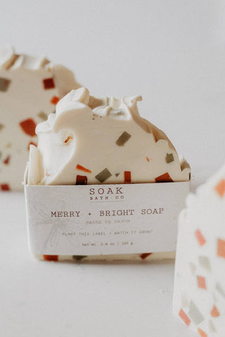 SOAK Bath Co. Merry and Bright Jewel Soap