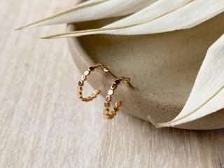 Agaveh Girl Delia Hoop Earrings