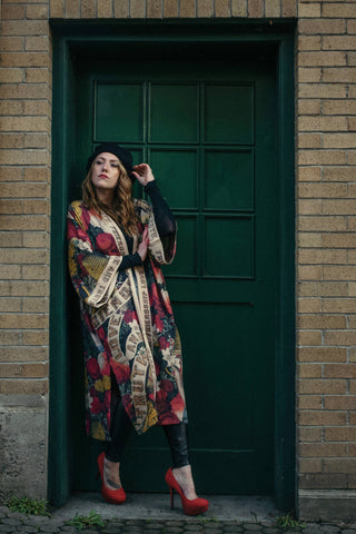 Friendship Love and Truth Duster Kimono