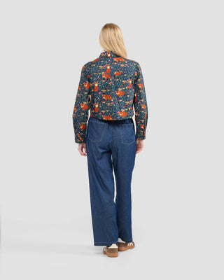 Poplin & Co Forest Fox Shirt