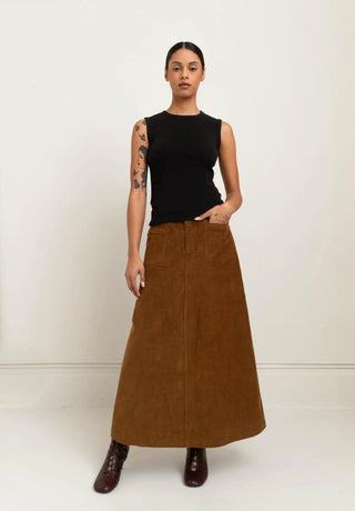 Paper Label Lydia Tank in Black