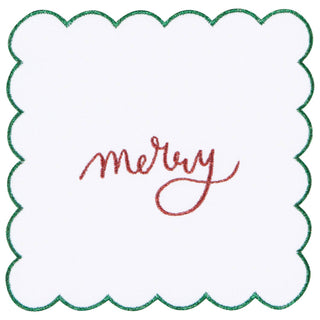 Merry Everything Christmas Cocktail Napkins Set of 4
