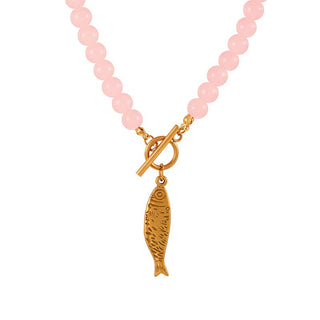 Sardine Bead Necklace (3 colours)