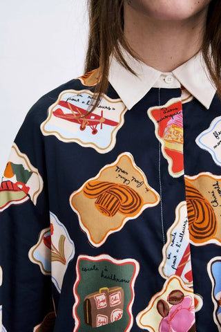 FRNCH Avon Stamps Shirt