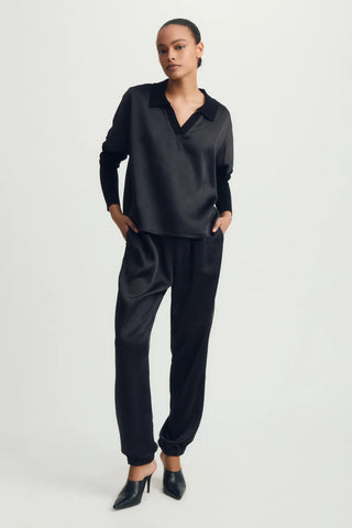 Melissa Nepton Tina Top in Black