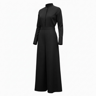 LaLune Wide Leg Panel Pant