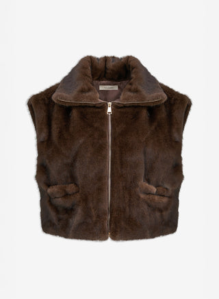 Astrid Montana Faux Fur Vest