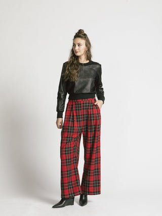 Allison Wonderland Plaid Katherine Pant