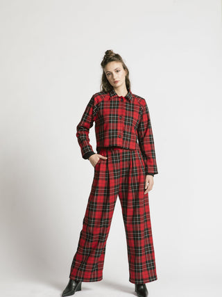 Allison Wonderland Plaid Katherine Pant