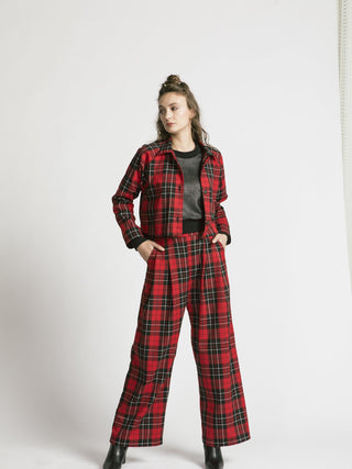 Allison Wonderland Plaid Katherine Pant