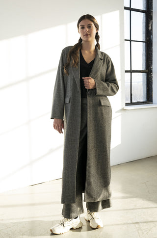 Bodybag by Jude Fraser Herringbone Coat