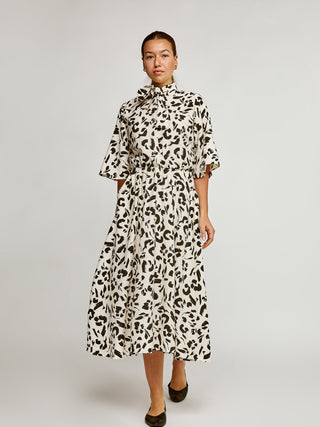 Marigold Bianca Dress in Leopard